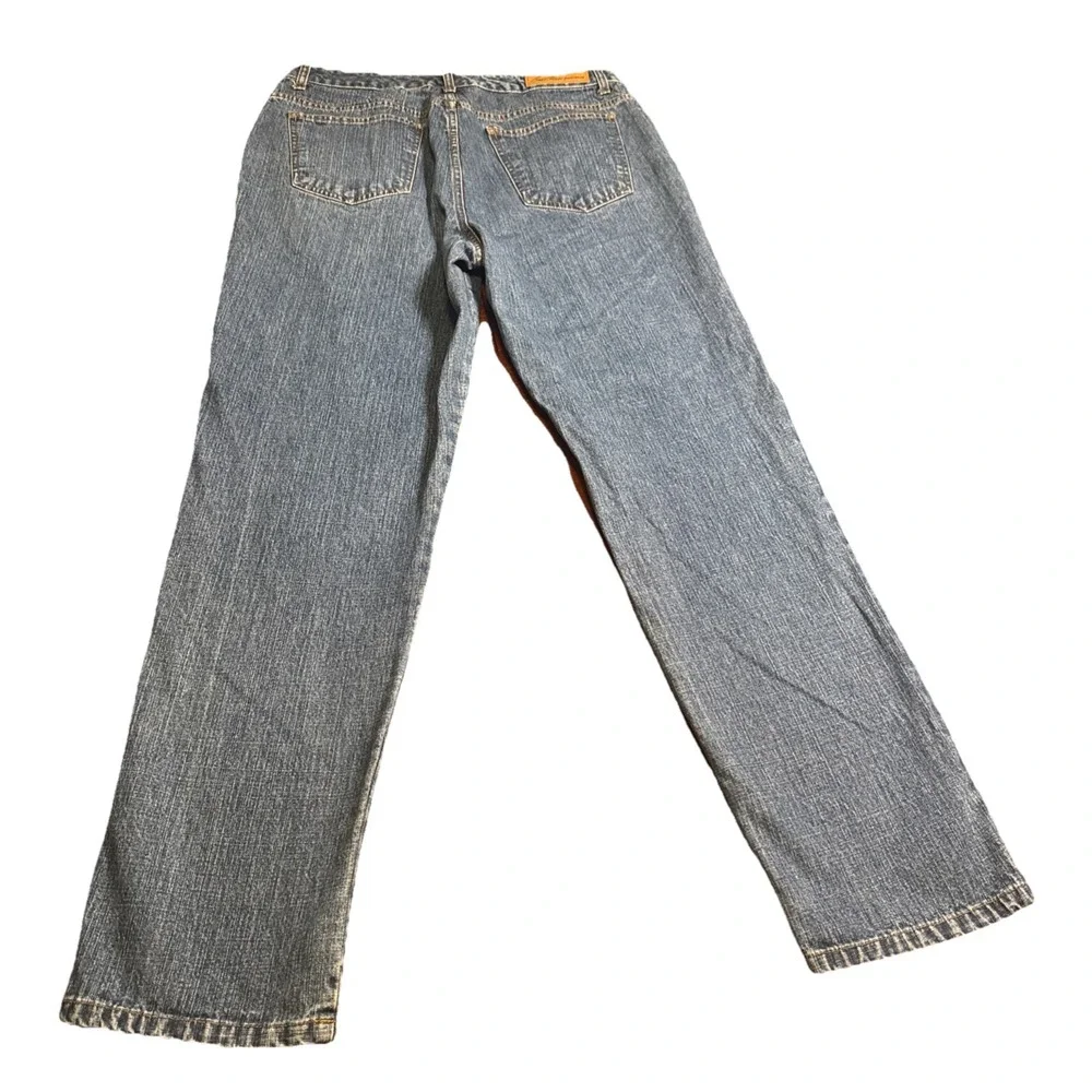 VTG Bill Blass Jeans Women's‎ Size 12 Easy Fit 100% Cotton Med Wash Straight Leg